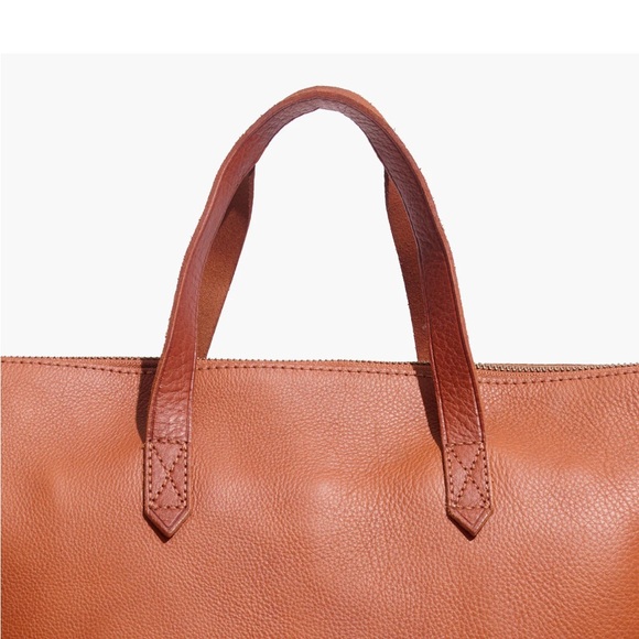 Madewell Transport Satchel in English saddle leather - Picture 4 of 15